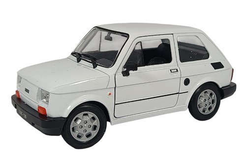 Welly 24066 fiat 126 weiss - welly,
