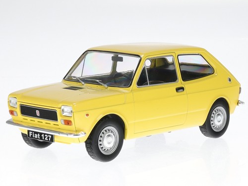 Fiat 127 gelb - , modellauto