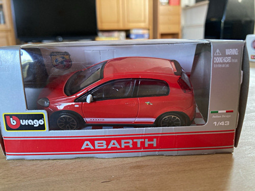 Bburago abarth fiat grande - fiat,