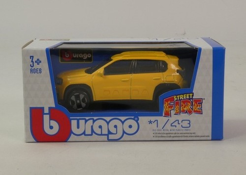 Burago fiat panda gelb - fiat,