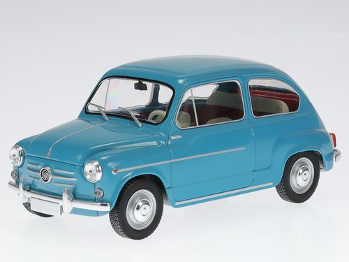 Fiat 600 blau - 1957, modellauto