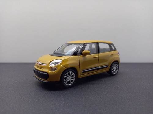 Welly fiat 500 - 500, senfgelb