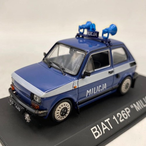 Polski fiat 126p milicja - 126p,
