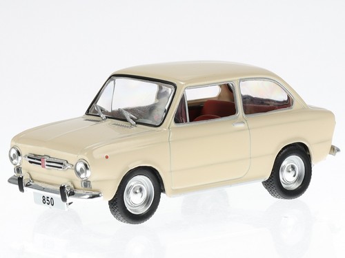 Fiat 850 1967 beige modellauto - 1967,
