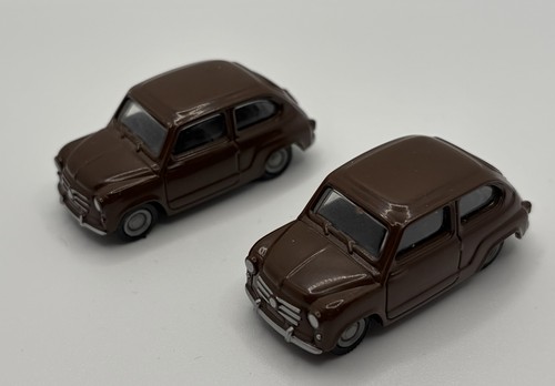 Fiat 600 werbemodelle - 1:87,